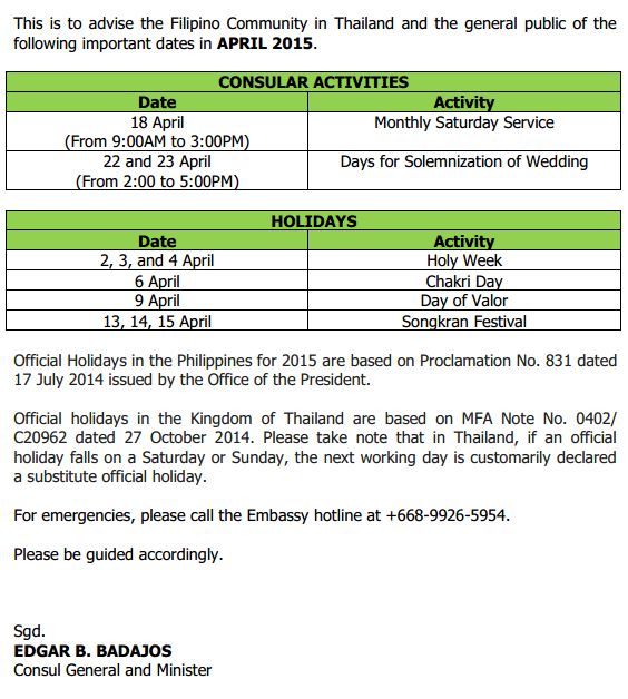 advisory 13march2015