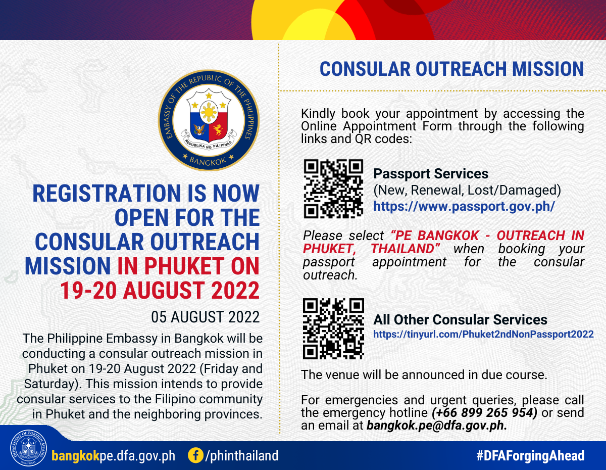 Consular Outreach Mission in Phuket