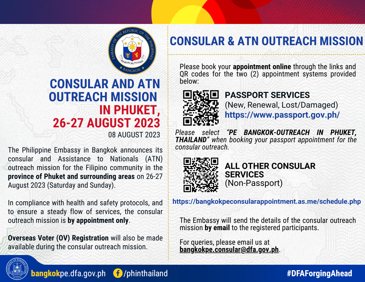 Consular and ATN Outreach Mission in Phuket 2023