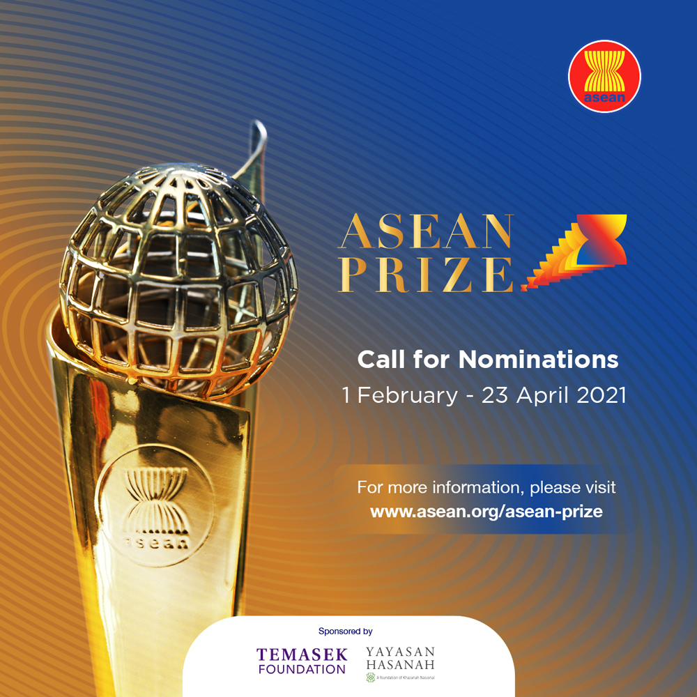 ASEAN Prize 2021 Poster Call for Nomination 2