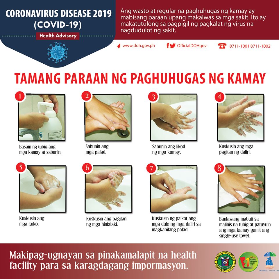 COvid hugas kamay