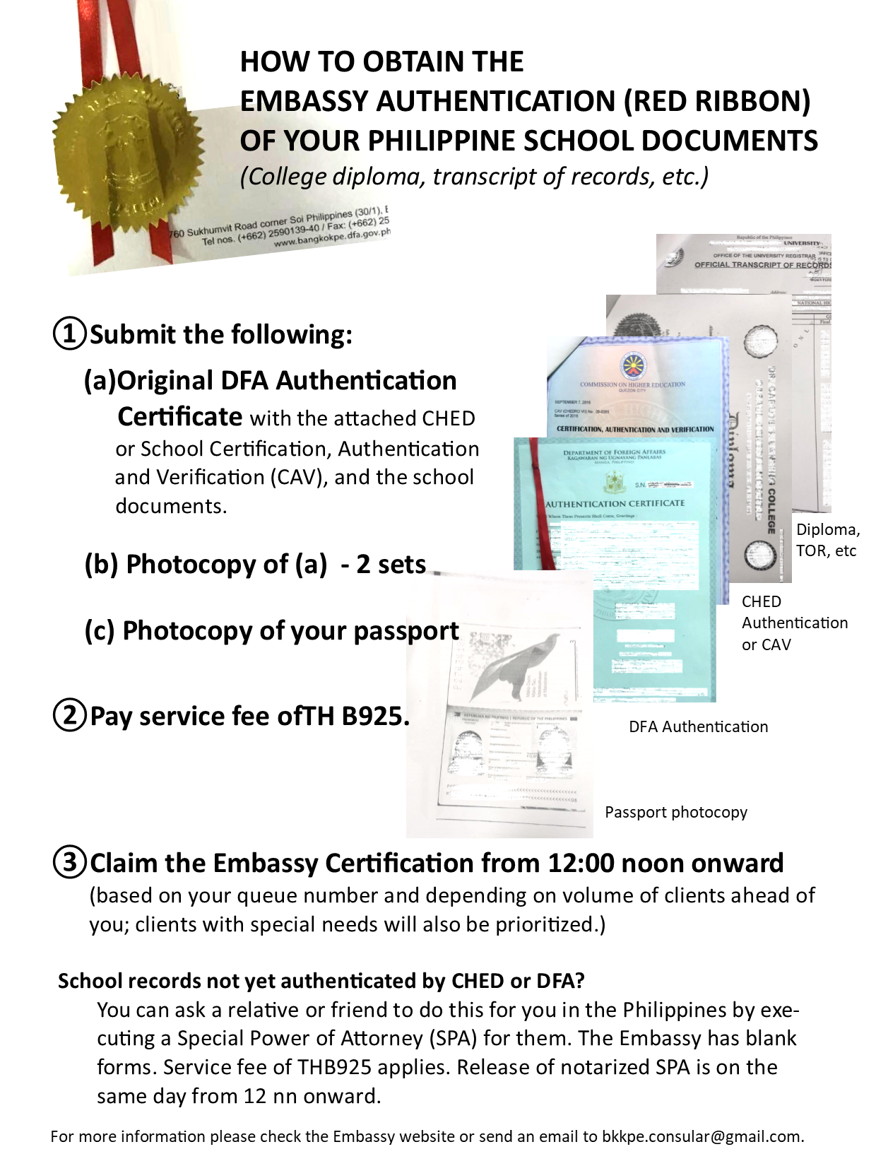 red ribbon of school records infographics